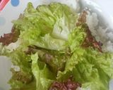 生アスパラカレーでタコライス風♪作り方14写真