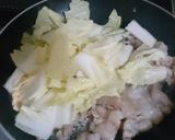ふわふわ卵の豚バラ白菜炒め作り方4写真