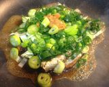 缶つま和風サーディンを九条ねぎと炒めて♪作り方3写真