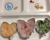 ひな祭り♡お祝い事に♡離乳食プレート♡作り方3写真