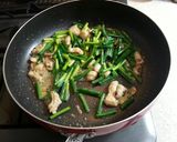 まさヤンの簡単!青ねぎホルモンうどん。作り方2写真