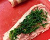 よもぎの豚肉ロールトマトソース煮作り方2写真
