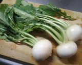カブの梅マヨサラダ作り方1写真