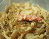 白滝とエノキだけの明太炒め作り方5写真