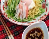 簡単❗️とろたま❗️ドレッシングサラダ麺作り方5写真