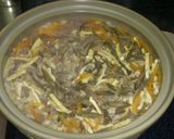 おこげも美味しい♪土鍋で作る鶏ごぼうご飯作り方5写真