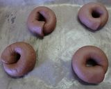 豆乳でギュッと目の詰まったココアベーグル作り方8写真