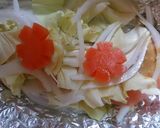 ☆鮭と春野菜の味噌ホイル焼き☆作り方7写真
