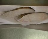 スライス大根と切り身魚(鱈)のカレー風味作り方1写真