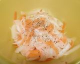 スライス大根と切り身魚(鱈)のカレー風味作り方3写真