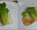 つぼみ菜の餅巻き作り方2写真