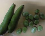 ソラマメの味噌マヨ和え　簡単作り方1写真