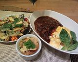 野菜サラダ♪バジルマヨネーズドレッシング作り方3写真