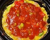 タジン鍋deピッツァ風フリッタータ作り方9写真