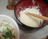 手抜き弁当NO.4　夏野菜のかき揚げ丼作り方4写真