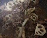 牛肉とレンコンの甘辛煮作り方8写真
