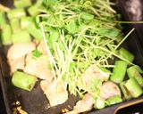 簡単◎豆苗入りにんにくオムレツ作り方1写真