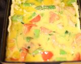 簡単◎豆苗入りにんにくオムレツ作り方3写真