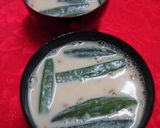 簡単♪納豆とオクラのホットミルクスープ作り方4写真