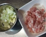 お好み焼き風オムライス作り方1写真