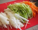 手羽元のから揚げ～サラダ仕立て～作り方2写真