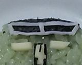 キャラ弁トッキュウジャー トッキュウ4号作り方9写真