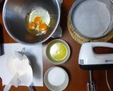 ふんわり♪基本のスポンジケーキ作り方1写真