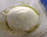 ホワイトチョコと抹茶のシフォン☆作り方14写真