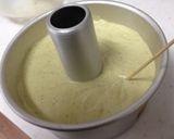 ホワイトチョコと抹茶のシフォン☆作り方19写真