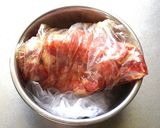 お弁当に♡コロコロ肉巻きおにぎり作り方3写真