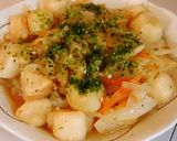お麩と余り野菜の炒めもの作り方4写真