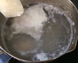 ポーチドエッグのふわとろそば粉ガレット作り方2写真
