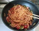 ★簡単！即席麺で美味しい＊ナポリタン＊♪作り方5写真