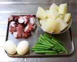 天然だしパックで作る蛸と大根と卵の旨煮作り方2写真