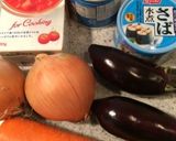 炭水化物なし!野菜たっぷり鯖カレー作り方1写真