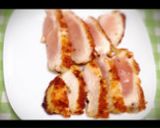 簡単！鶏胸肉のパン粉焼き作り方4写真