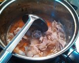 簡単ランチ☆丸源ラーメン肉そば再現☆醤油作り方2写真