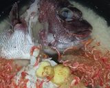 【石橋】早旨！鯛あらで鯛めし 鯛味噌汁！作り方4写真