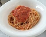 簡単☆アンチョビとトマトのクリームパスタ作り方10写真