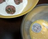 大葉と三種肉のチーズ包みフライ作り方5写真