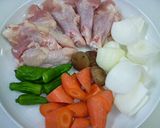伝統韓国家庭料理　タットリタン　～辛鶏～作り方1写真