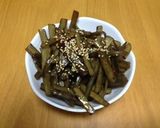 パパさんが作る、きんぴらごぼう作り方7写真