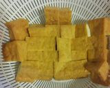 厚揚げピリ辛チリソース炒め作り方1写真
