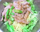 野菜たっぷりのスパサラ作り方6写真