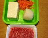 ひじき入り豆腐ハンバーグ♬作り方1写真