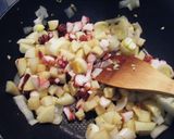 たこじゃがパスタ✿バター醤油。作り方6写真
