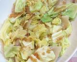 レンジで簡単！豚バラとキャベツの重ね蒸し作り方3写真