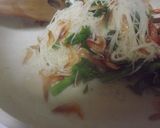 菜の花と干しえびの和風エスニック素麺作り方10写真