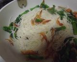 菜の花と干しえびの和風エスニック素麺作り方9写真