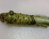 山葵と牛肉のステーキ作り方6写真